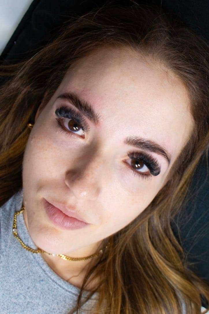 After, Brow Lamination