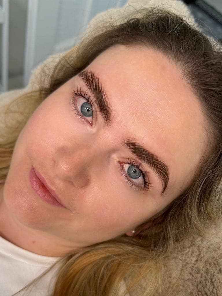 After, Brow Lamination