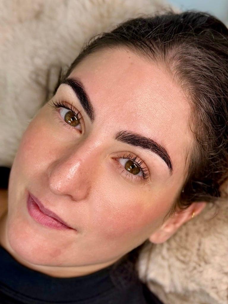 After, Brow Lamination