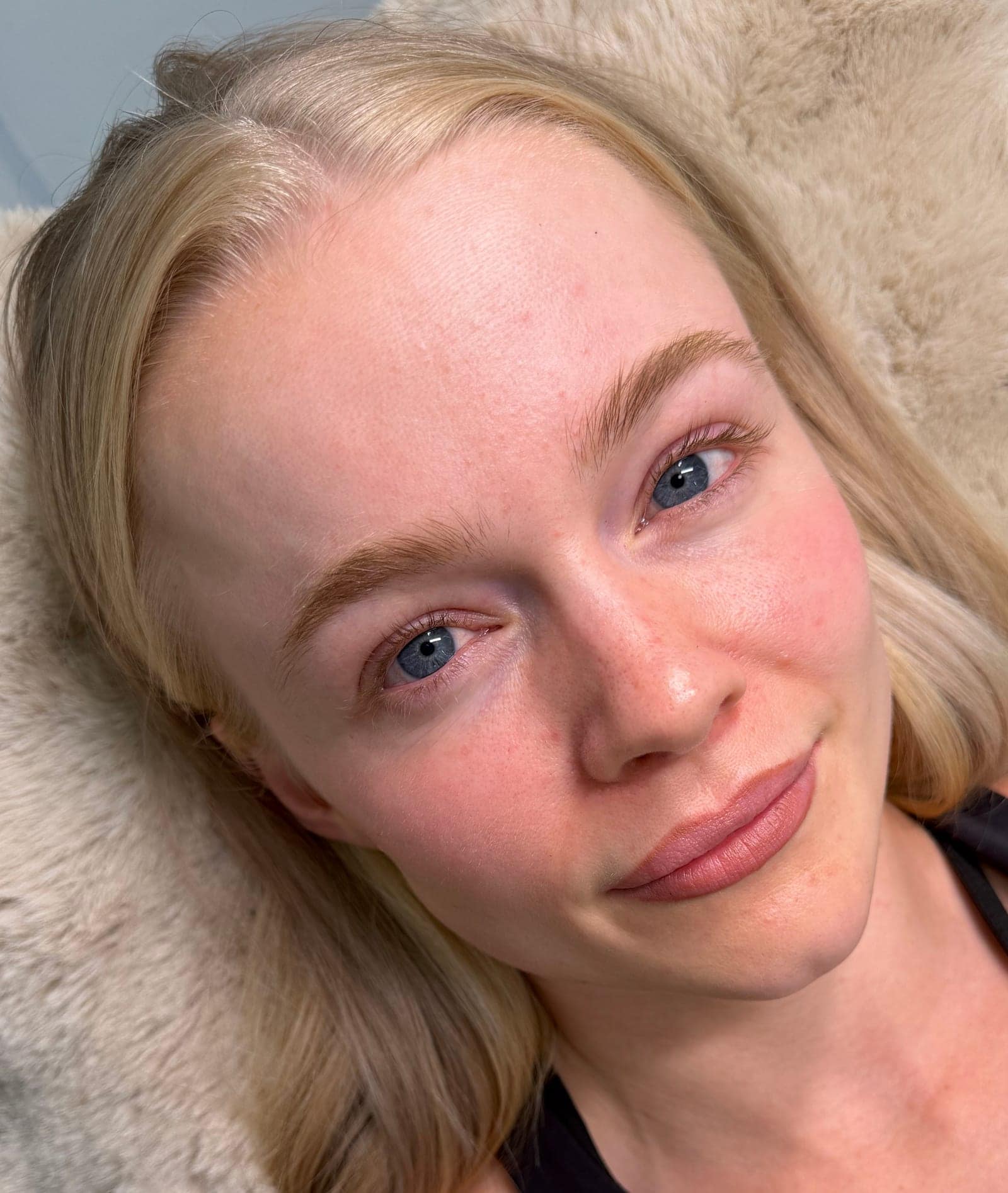 Before, Korean Lash Lift