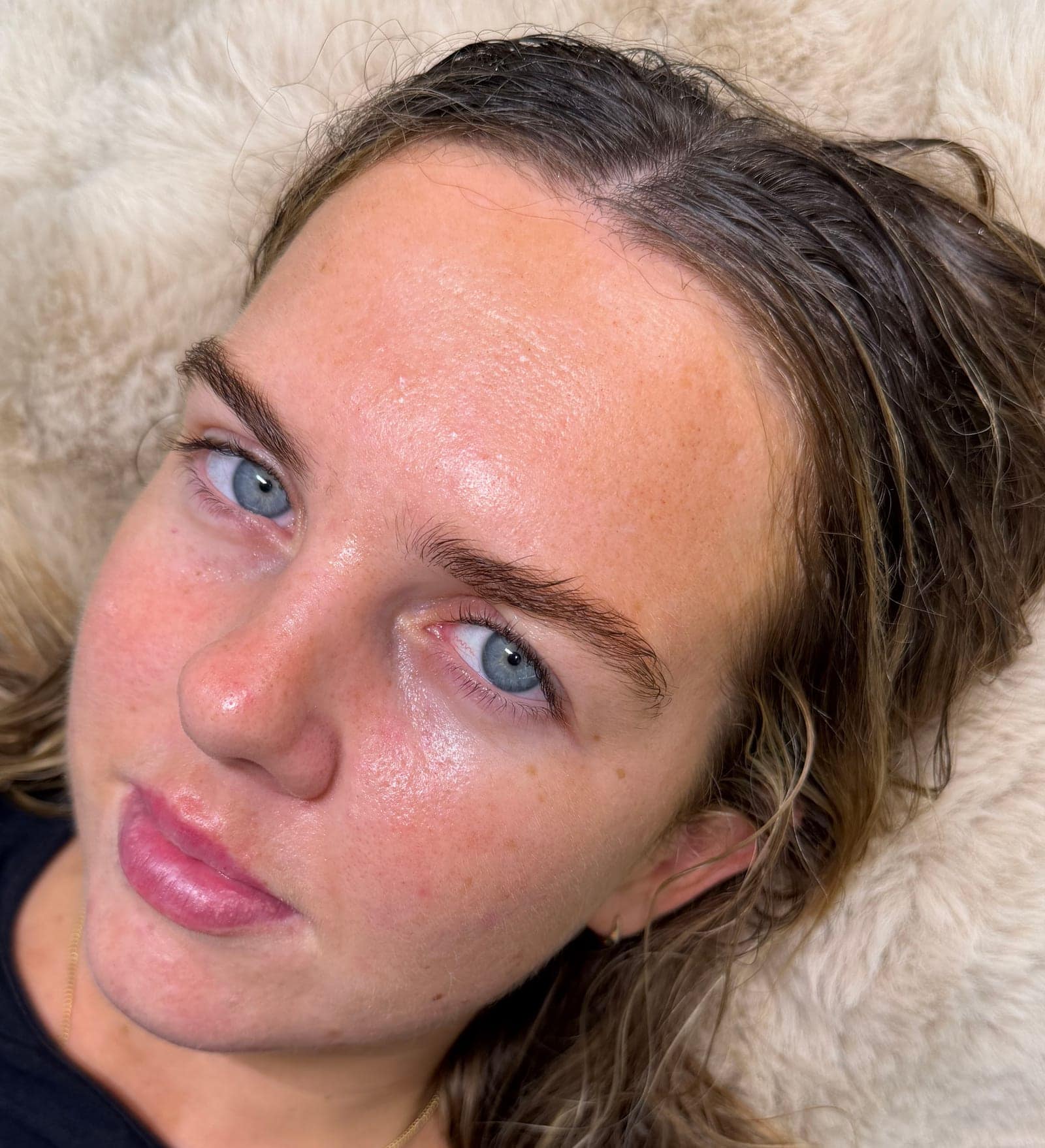 Before, Korean Lash Lift