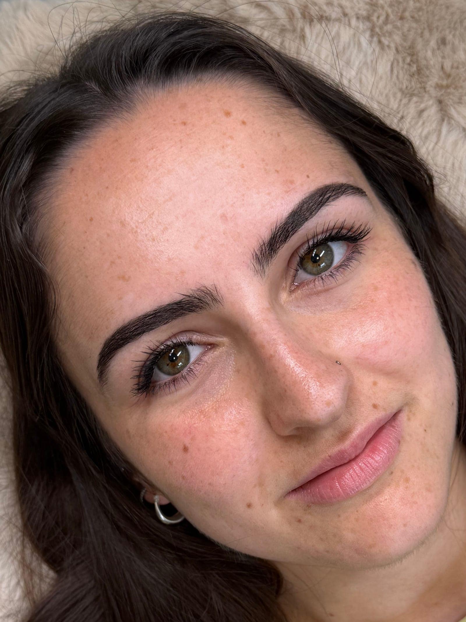 Before, Korean Lash Lift