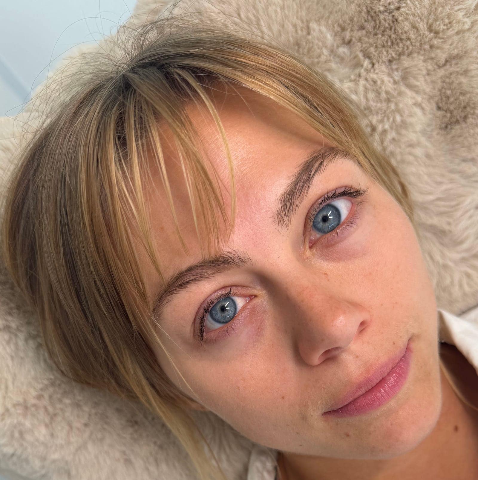 Before, Korean Lash Lift
