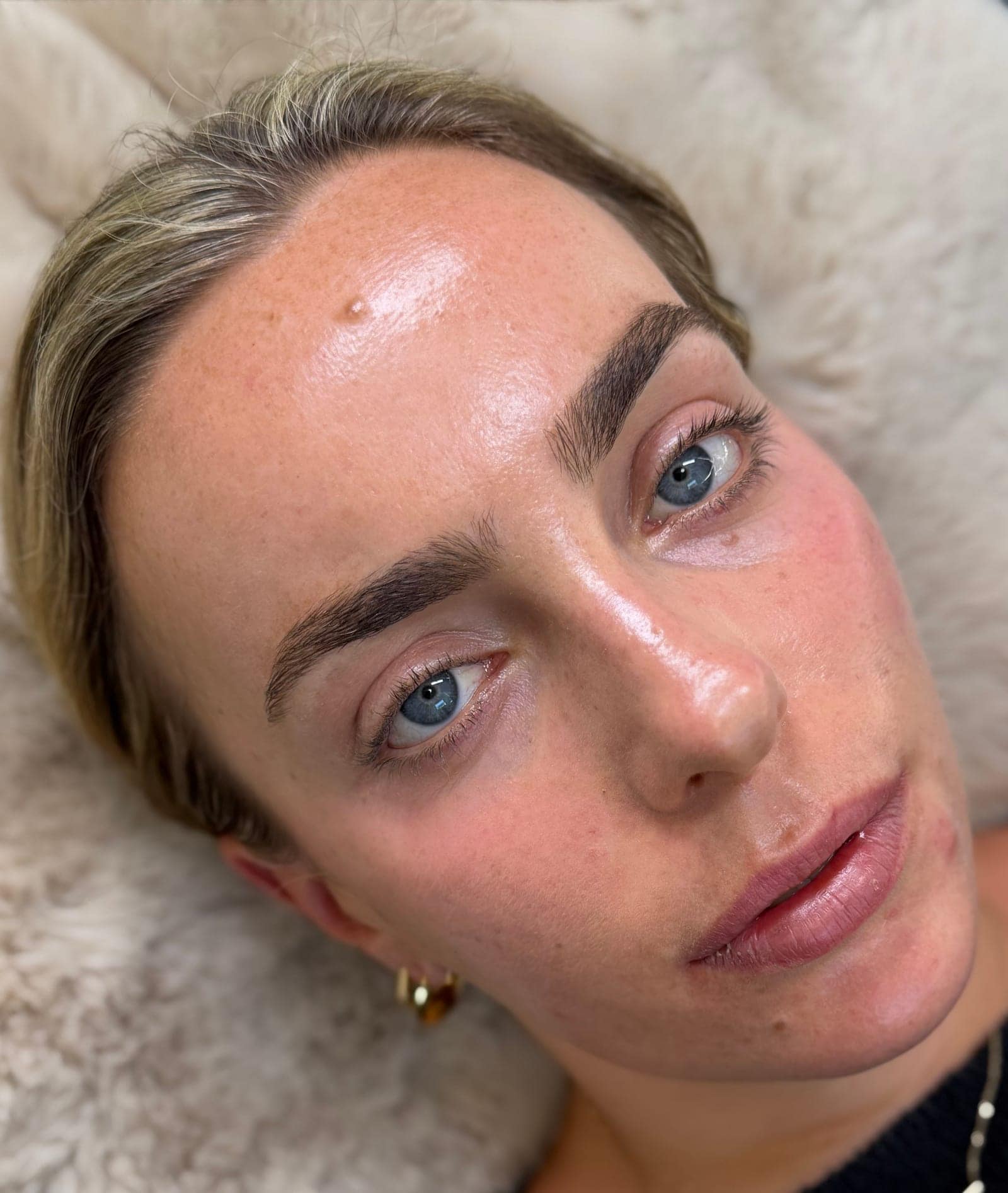 Before, Korean Lash Lift