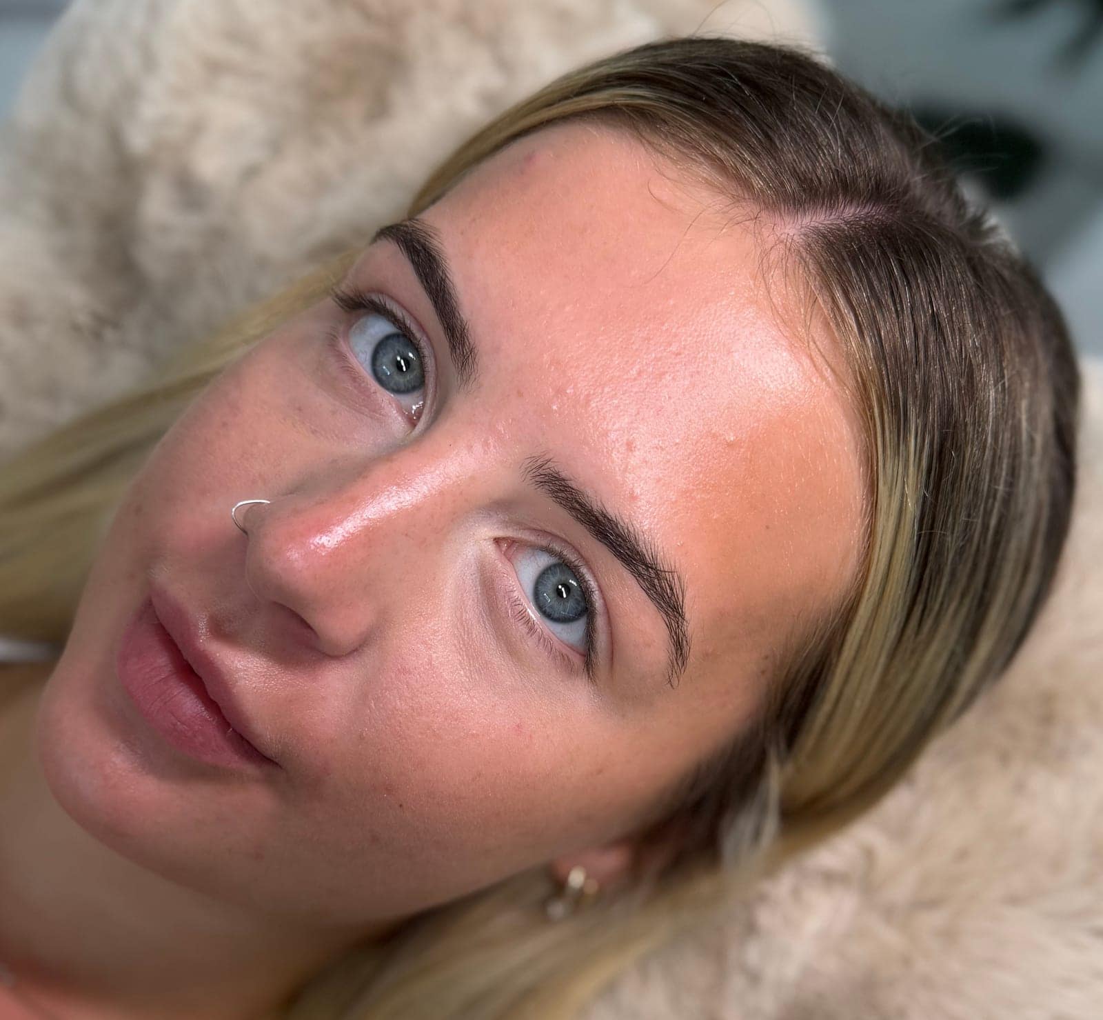 Before, Korean Lash Lift