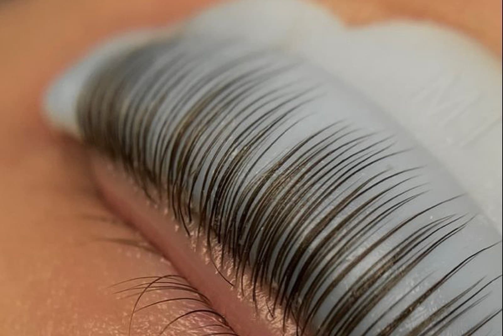 Close-up lash lift result at Bondi Aesthetic Room